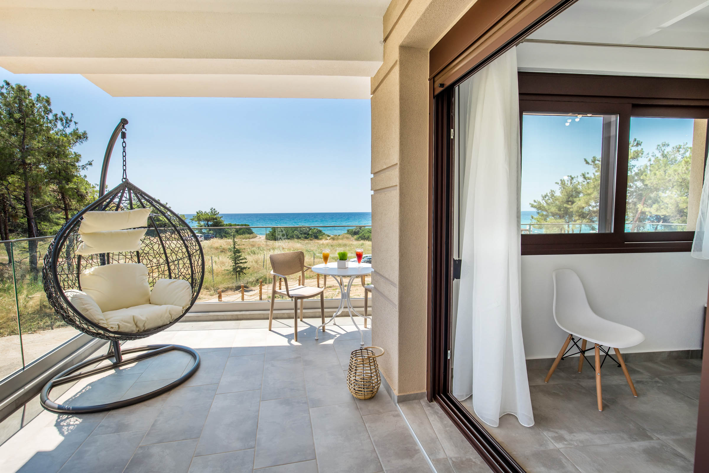 Ermioni Sea View Hotel, Tripiti Beach Thassos Island - Room - Balcony - Sea View